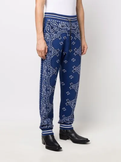 bandana-print track trousers | AMIRI 