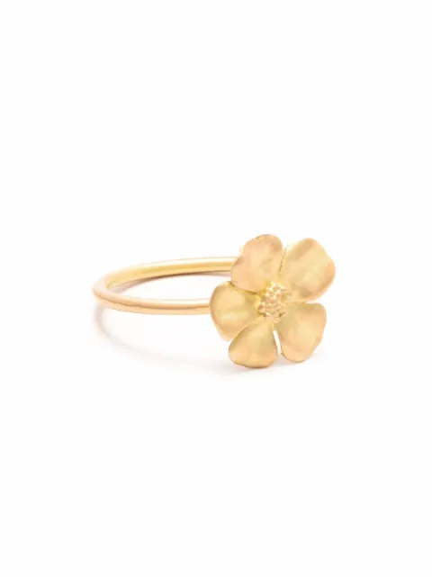 ALEXA DE LA CRUZ 18kt yellow gold ring