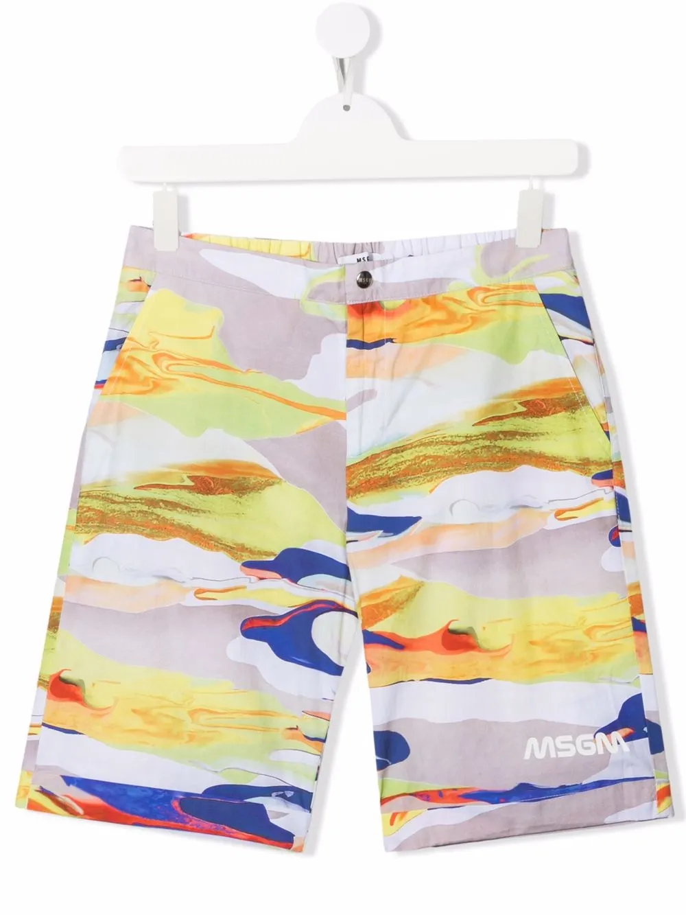 

MSGM Kids shorts Bermuda - Neutro