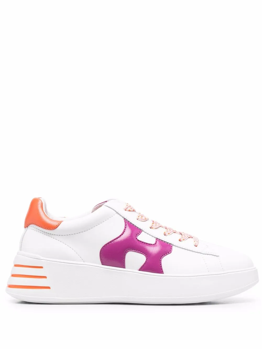 

Hogan Rebel colour block sneakers - White