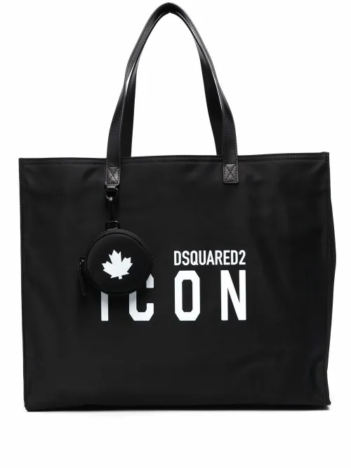 Sac cabas à logo imprimé - DSQUARED2 - Modalova