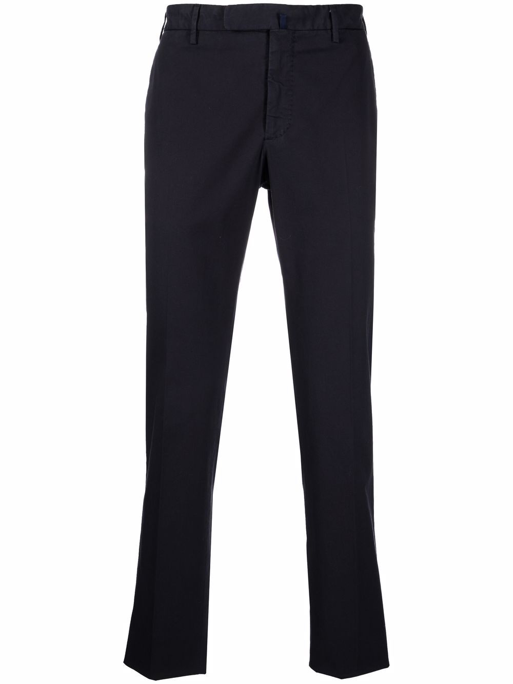 

Incotex tailored-cut cotton trousers - Blue