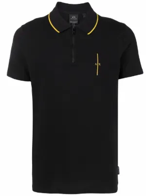 armani exchange golf shirts