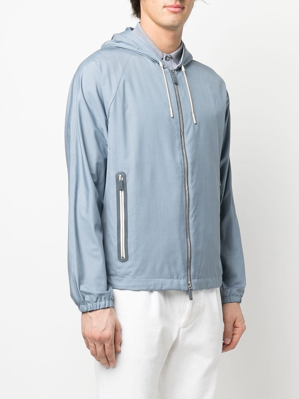 zip-front shell jacket
