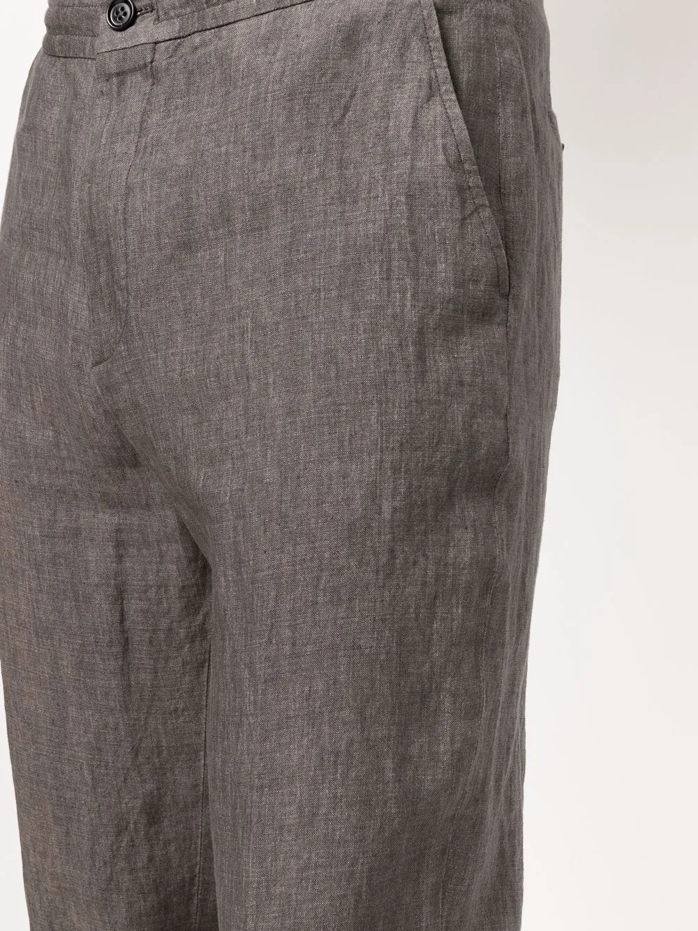 фото Ermenegildo zegna льняные брюки прямого кроя