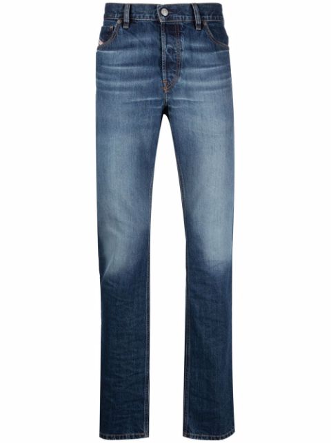 Diesel stonewashed slim-cut jeans Men