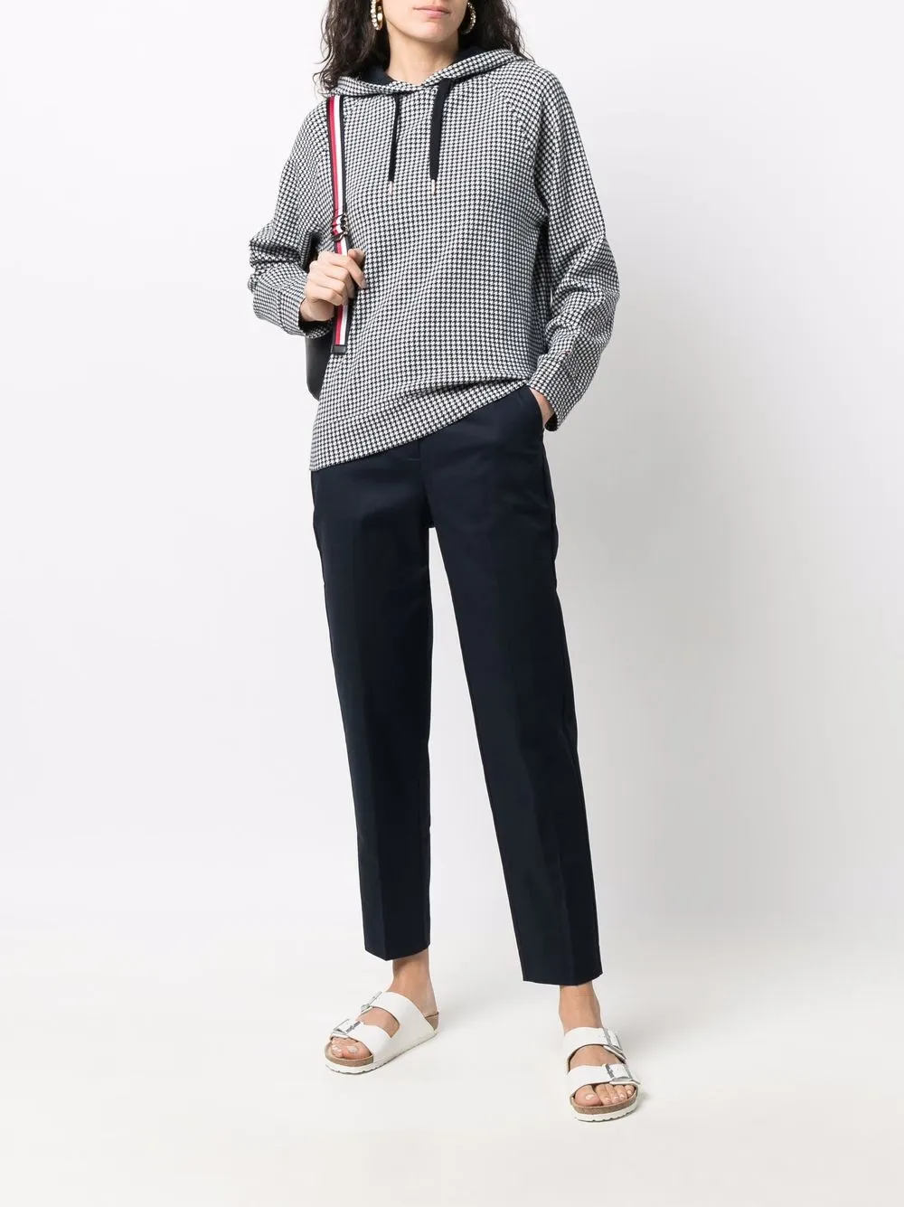 фото Tommy hilfiger худи с кулиской и вышивкой