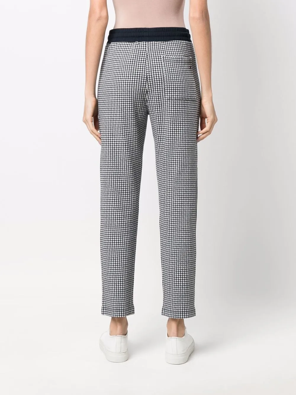 фото Tommy hilfiger брюки прямого кроя в ломаную клетку