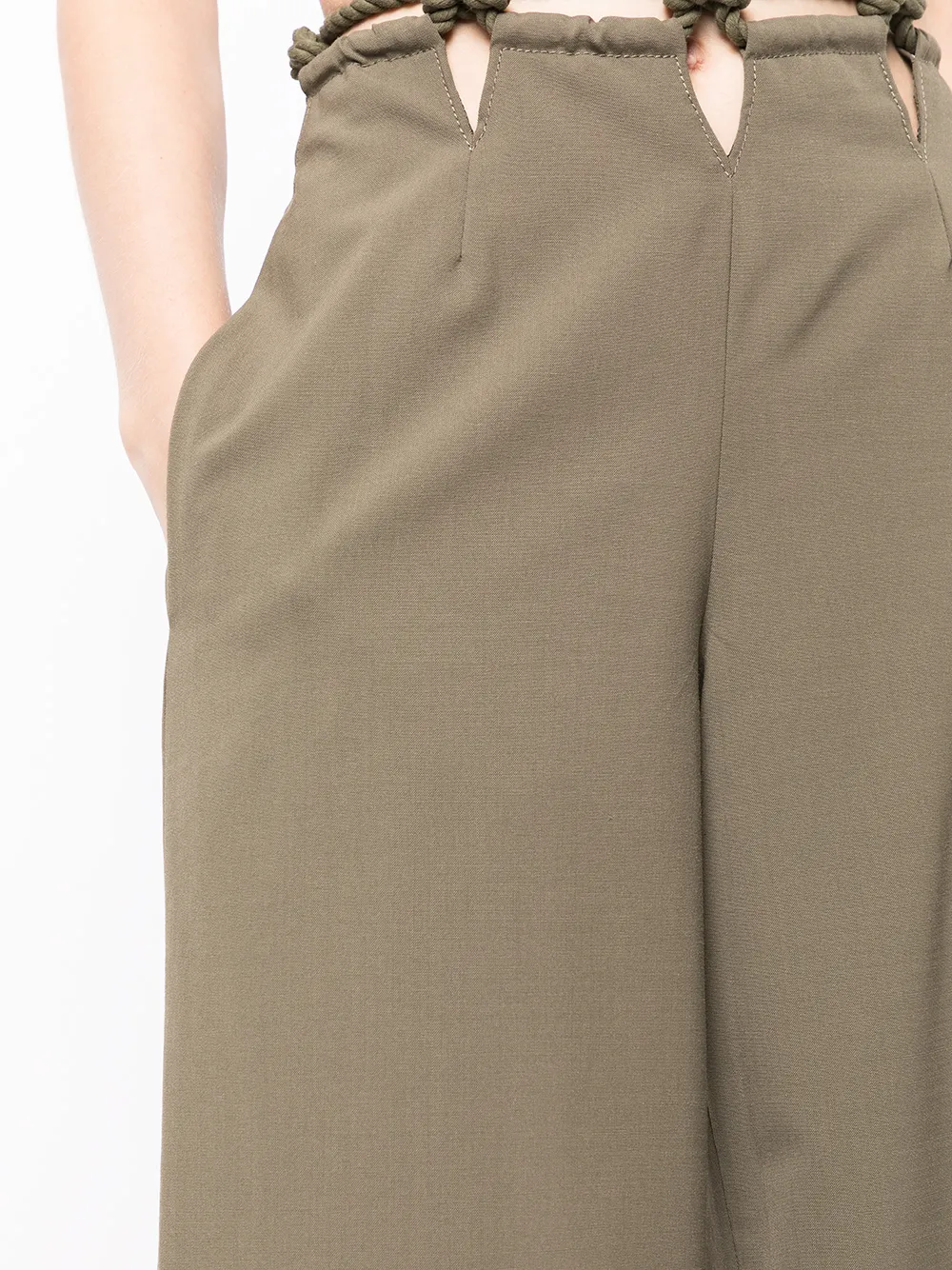 фото Dion lee брюки прямого кроя