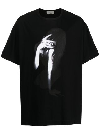 Yohji Yamamoto Graphic-print Short-sleeve T-shirt - Farfetch