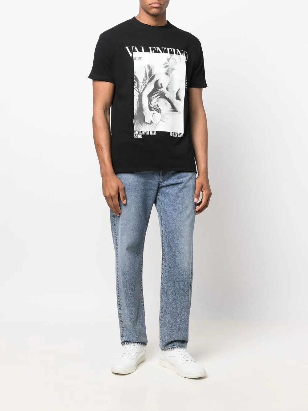 Image 2 of Valentino Archive 1971 photographic-print T-shirt