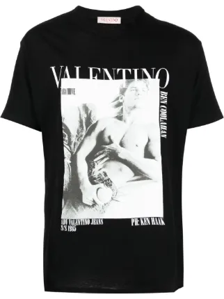 Valentino Garavani Archive 1971 photographic-print T-shirt - Farfetch