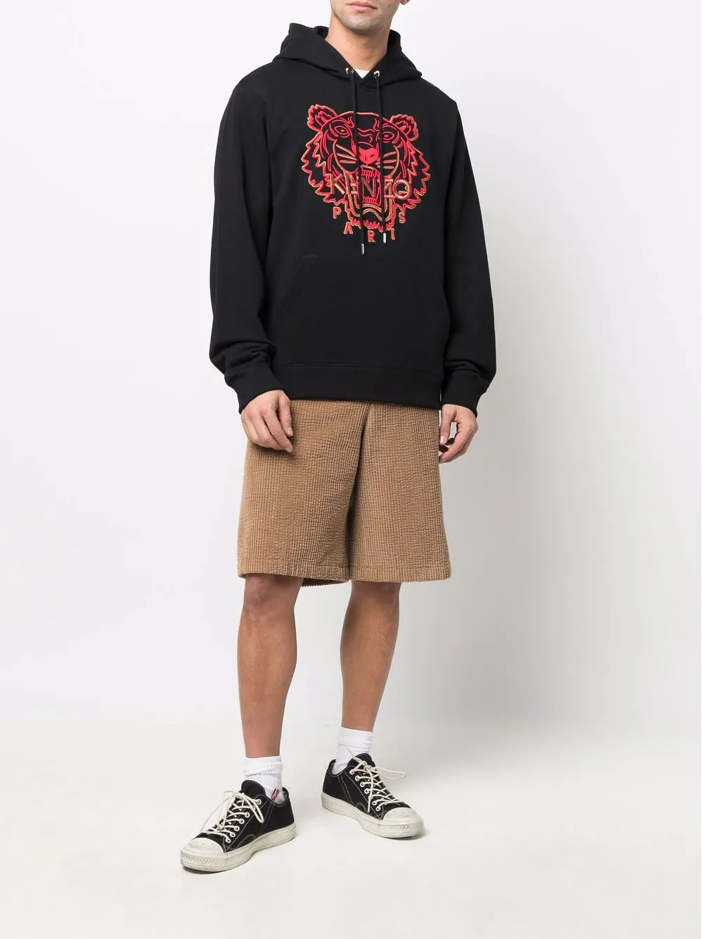 фото Kenzo худи с вышивкой tiger