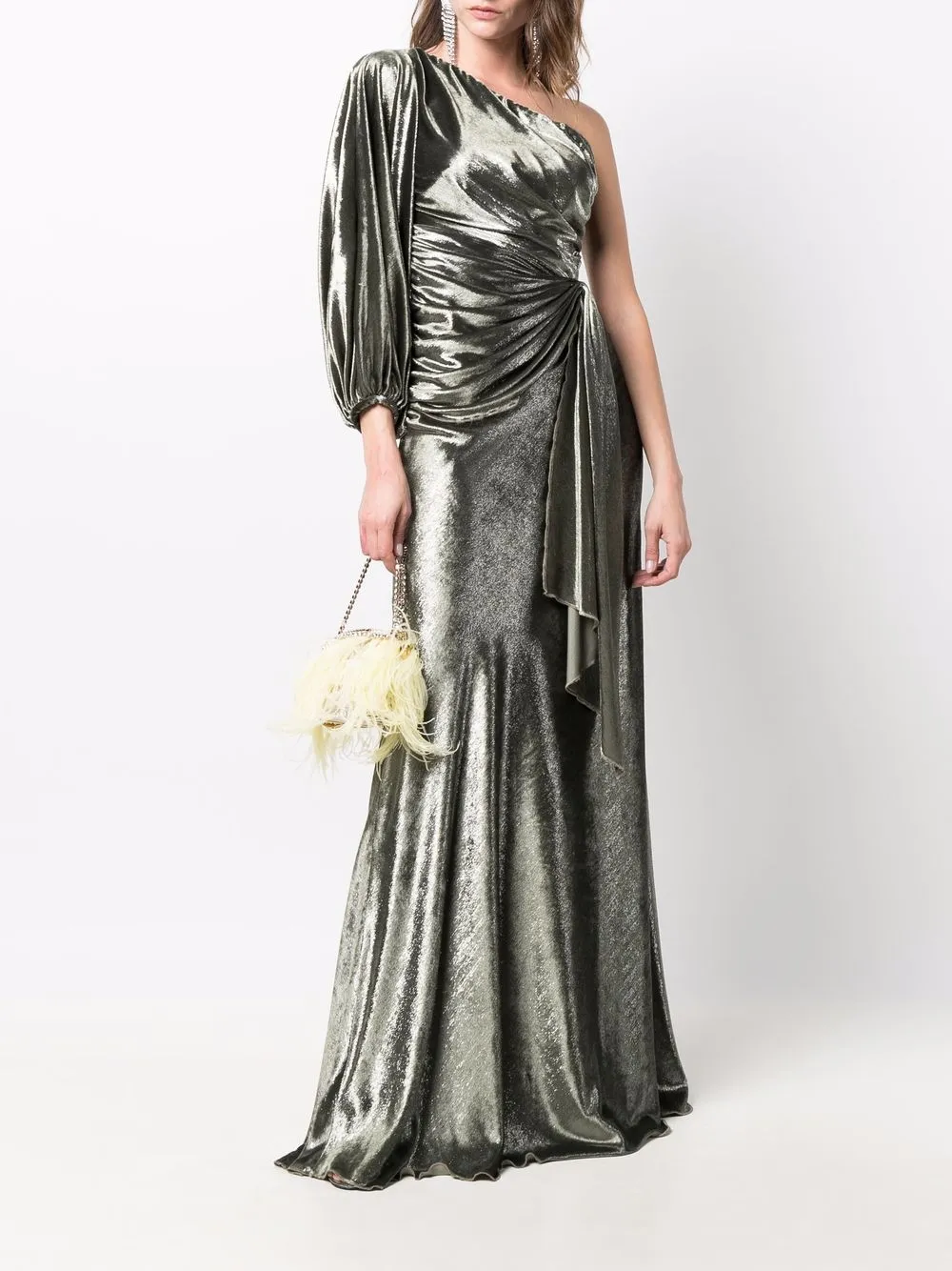 Maria Lucia Hohan Asymmetrische jurk - Groen