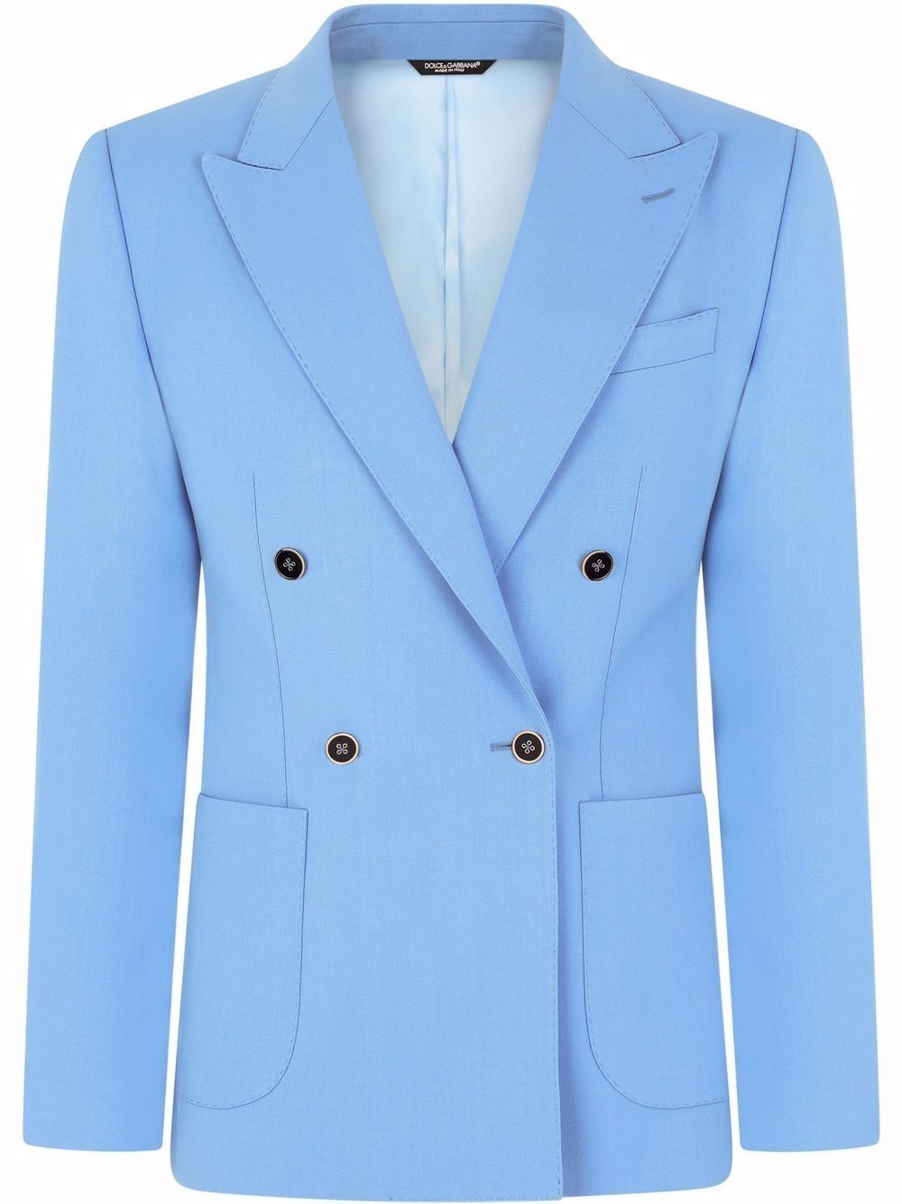 Dolce & Gabbana Double-breasted Blazer In Blue | ModeSens