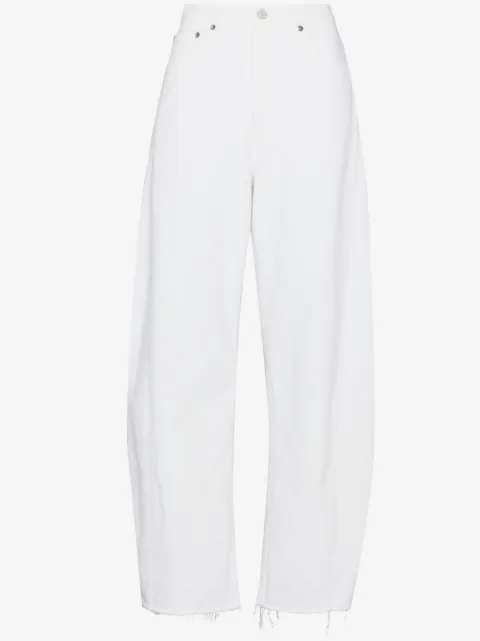AGOLDE high-waist wide-leg jeans