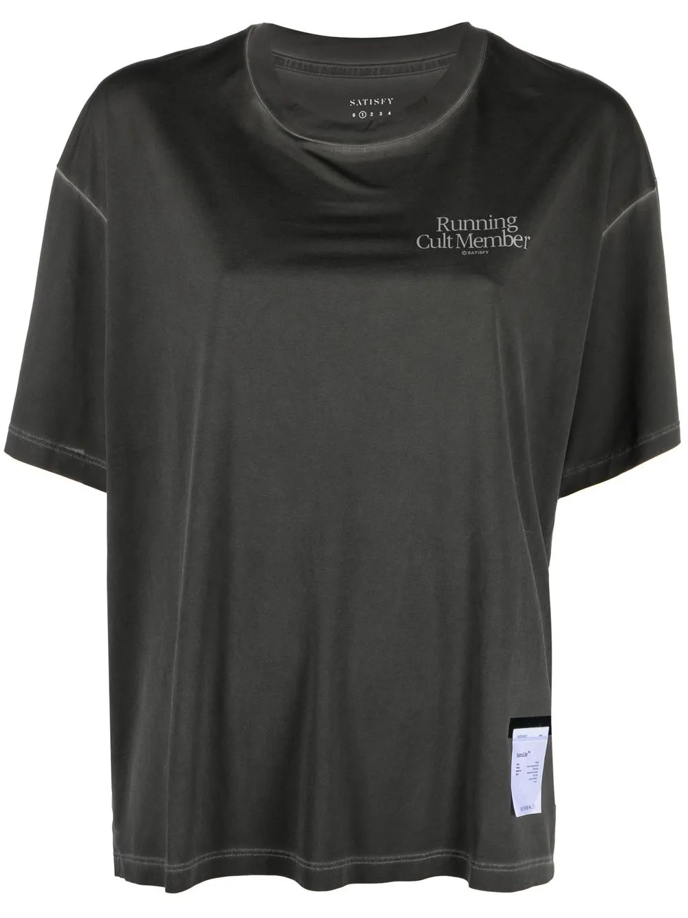 

Satisfy playera Auralite - Gris