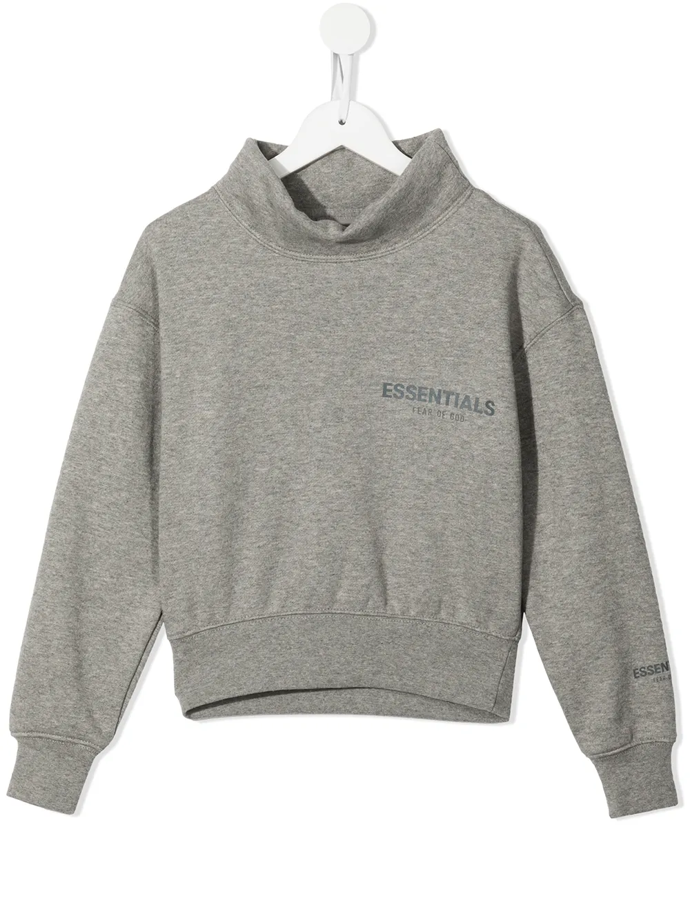 

FEAR OF GOD ESSENTIALS KIDS sudadera con logo - Gris