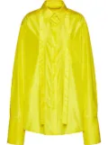 Valentino Garavani taffeta shirt - Yellow