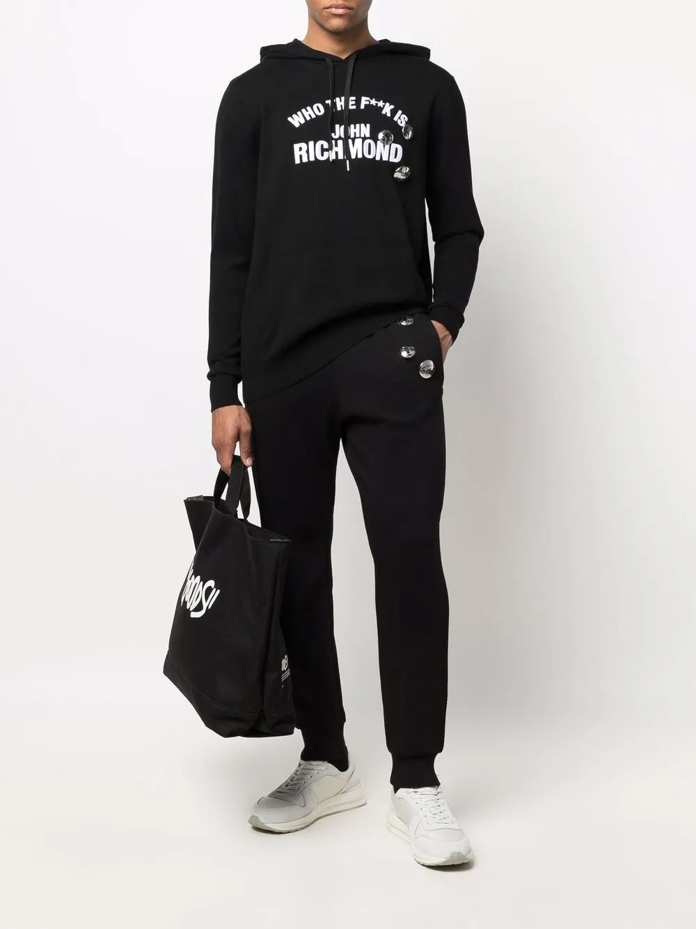 фото John richmond спортивные брюки с пуговицами