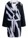 Missoni striped bath robe - Blue
