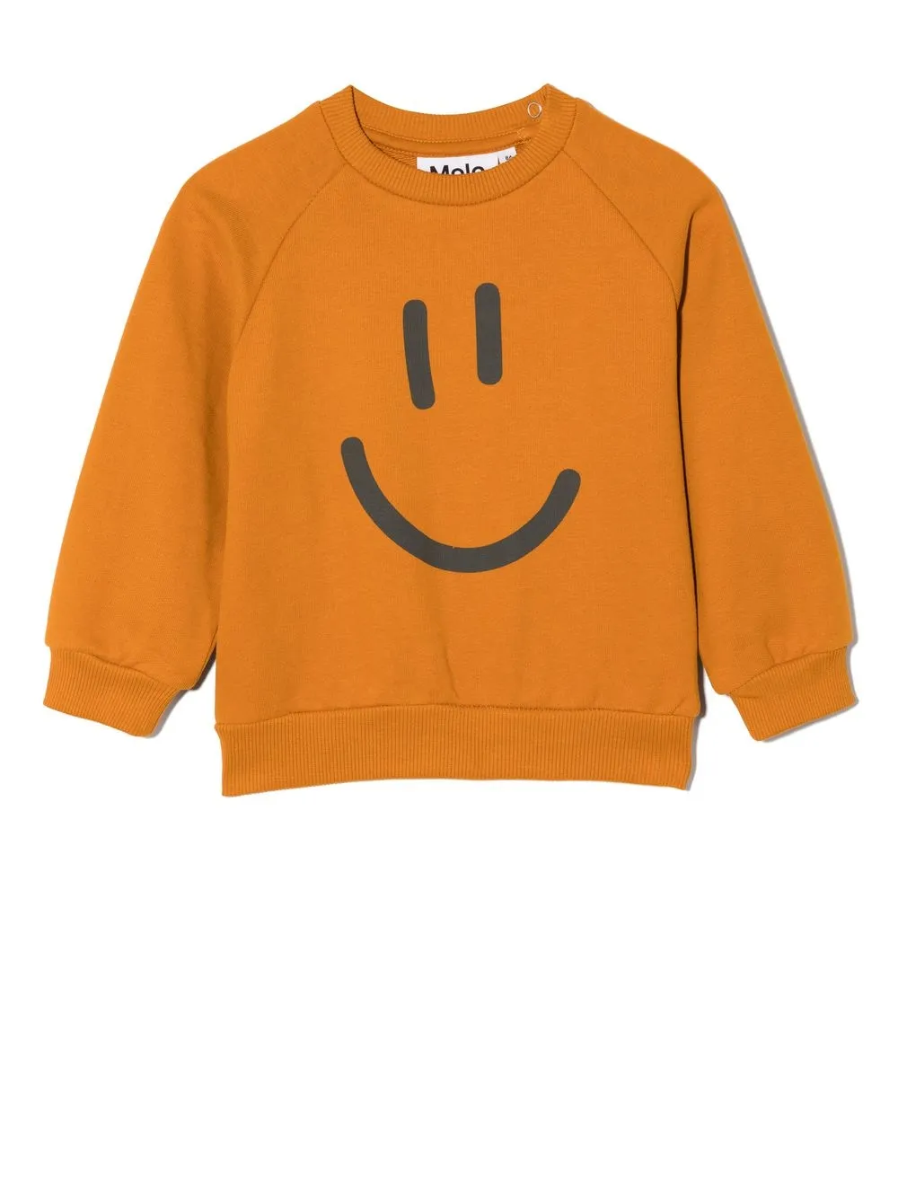 

Molo smile-print sweatshirt - 8567 OLD GOLD