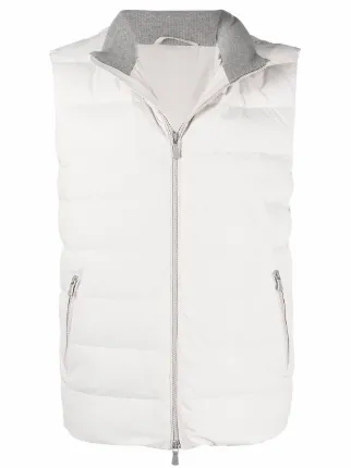 Eleventy feather-down Puffer Vest 