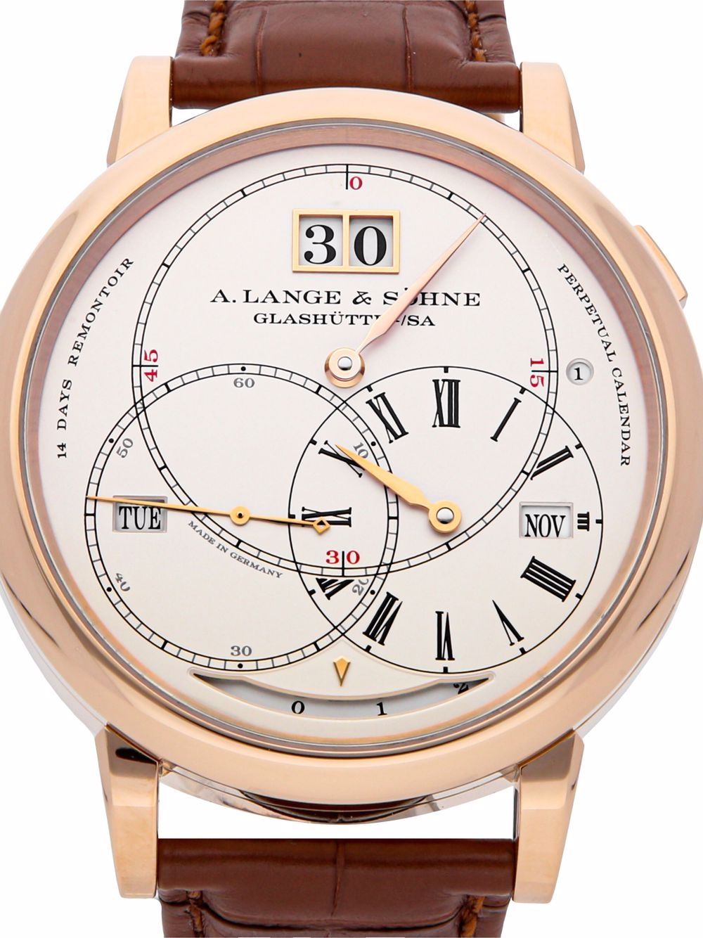 фото A. lange & söhne 2016 pre-owned perpetual calendar 45mm