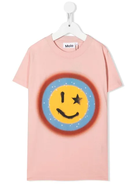 Molo Road smiley face print T-shirt