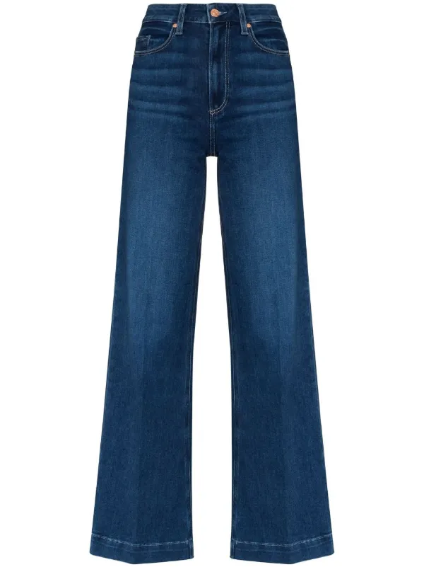 PAIGE Leenah straight-leg Jeans - Farfetch
