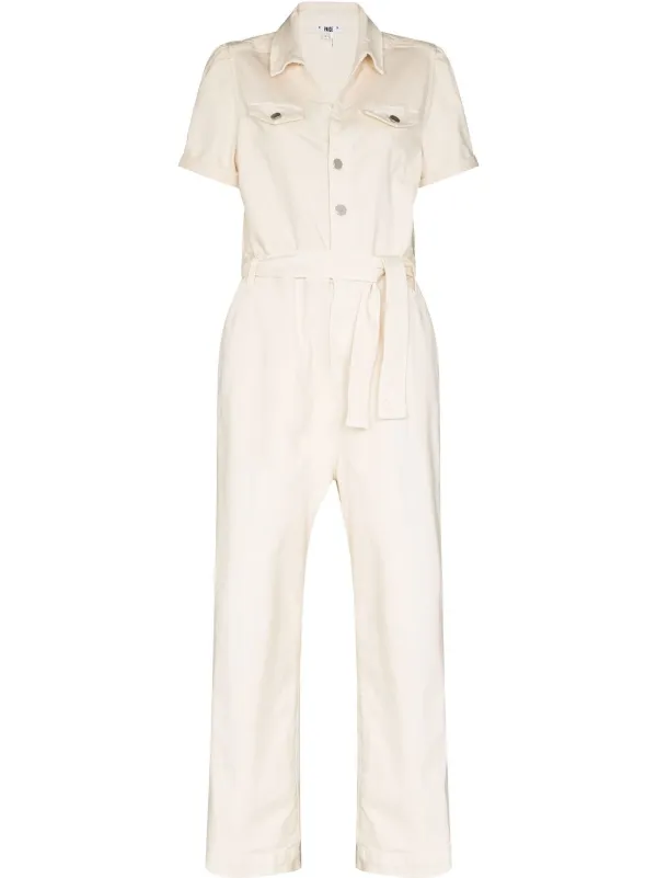 Short jumpsuit white discount