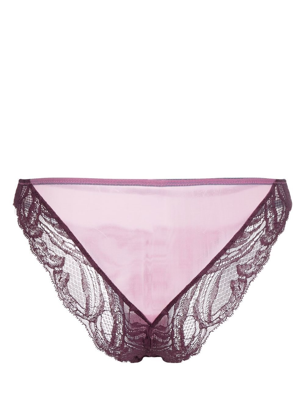 DORA LARSEN, Clementine Lace Briefs, Purple