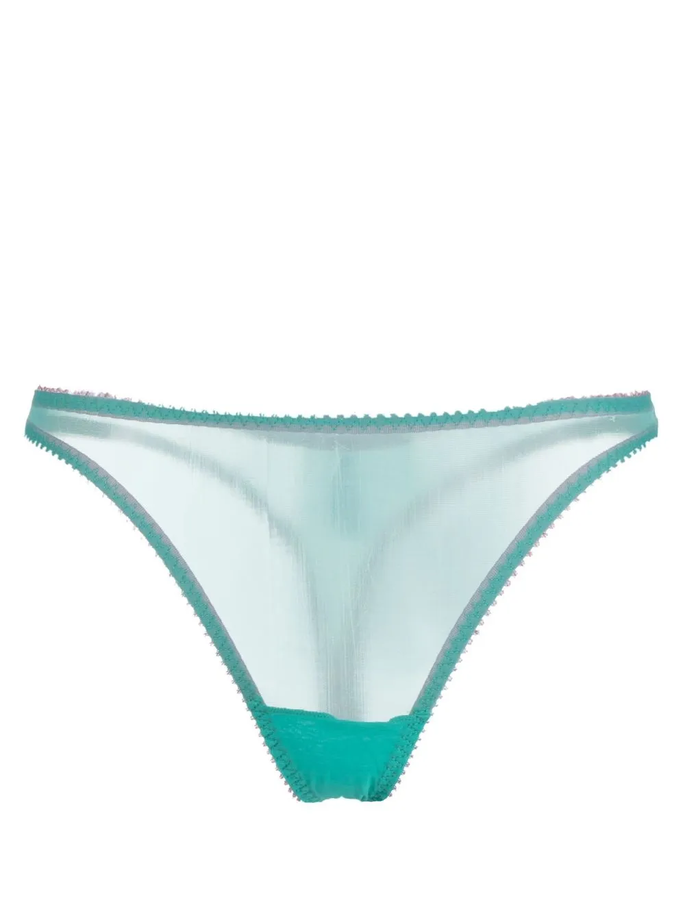 

Dora Larsen tanga Linda transparente - Verde