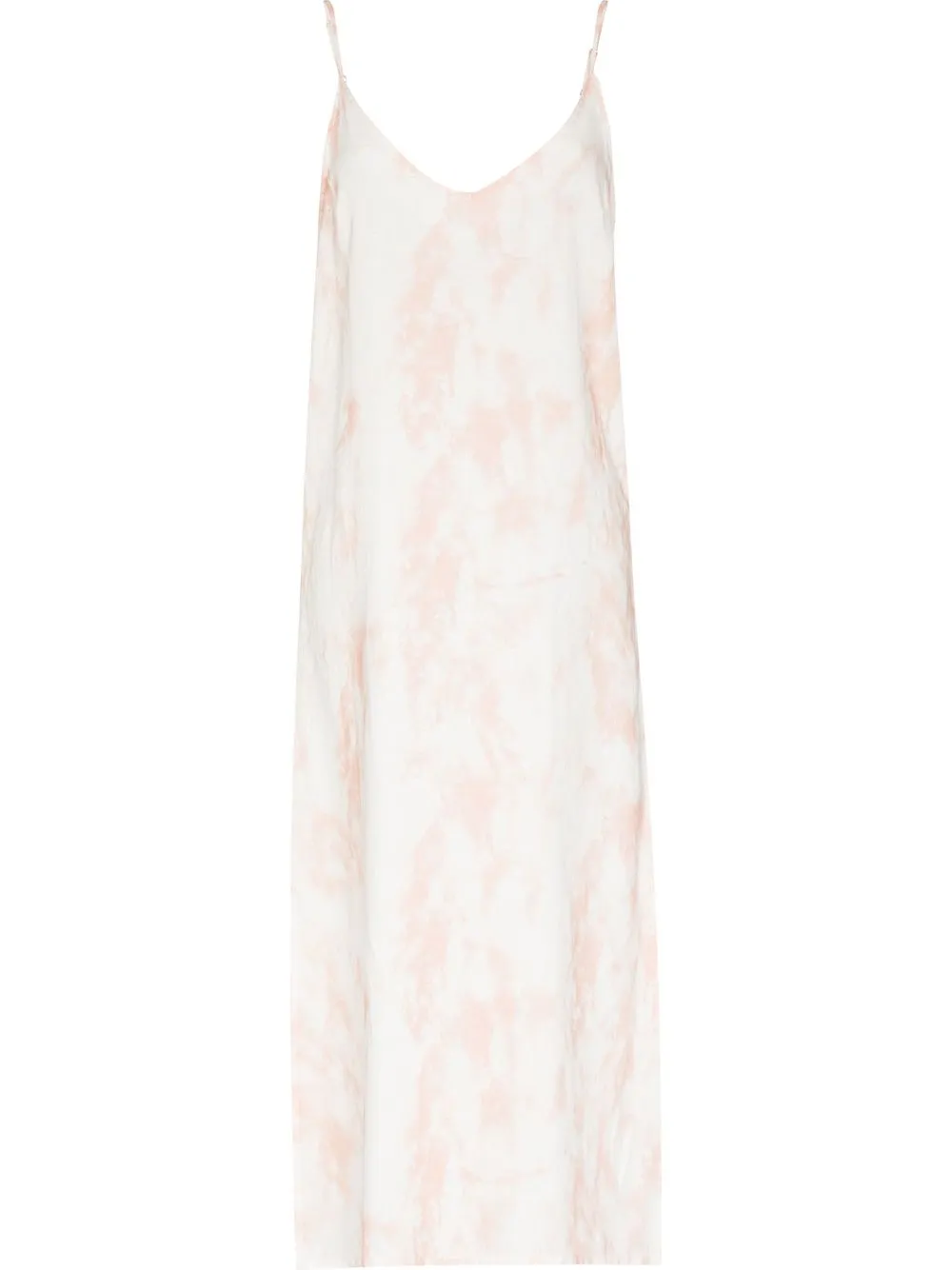 

Desmond & Dempsey Summer Dusk print slip nightdress - Pink