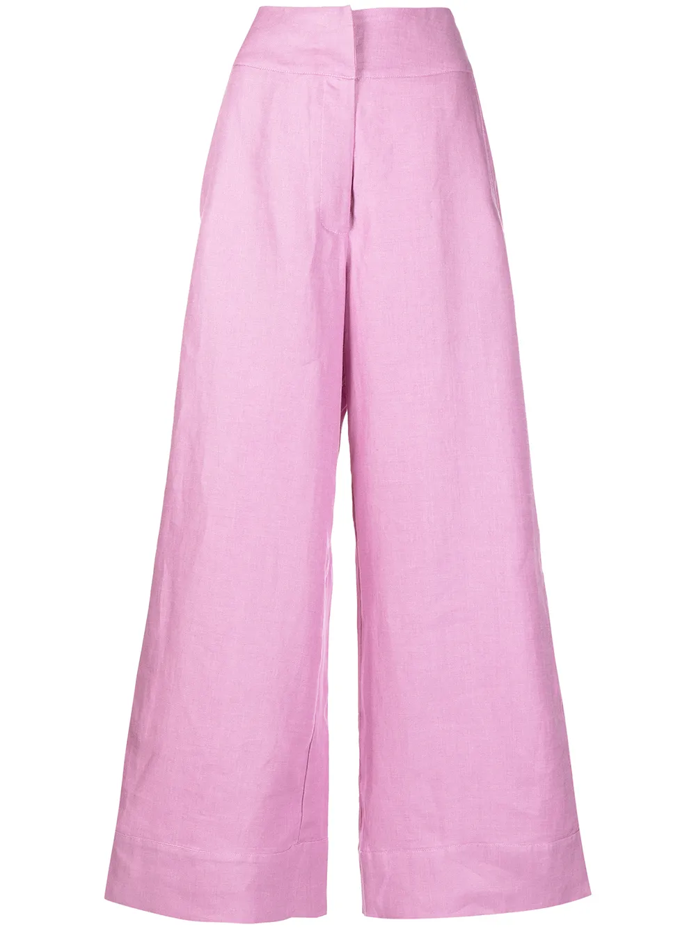 

BONDI BORN pantalones Palma anchos - Rosado