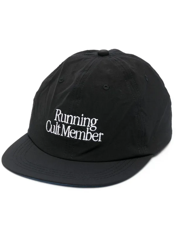 embroidered running cap