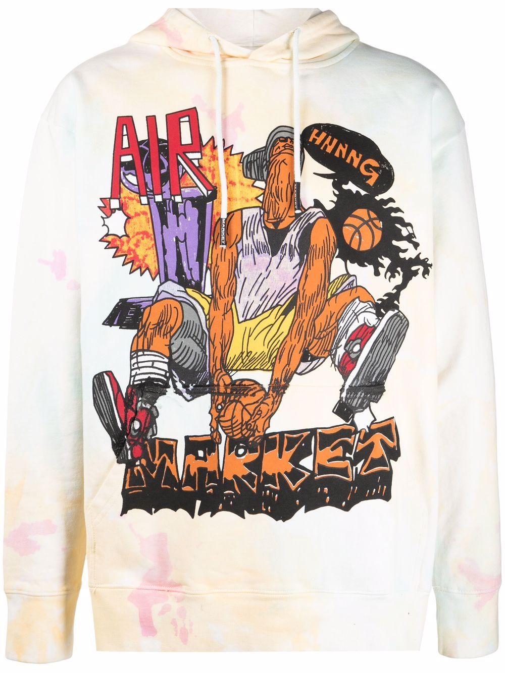 MARKET HNNNG graphic-print hoodie