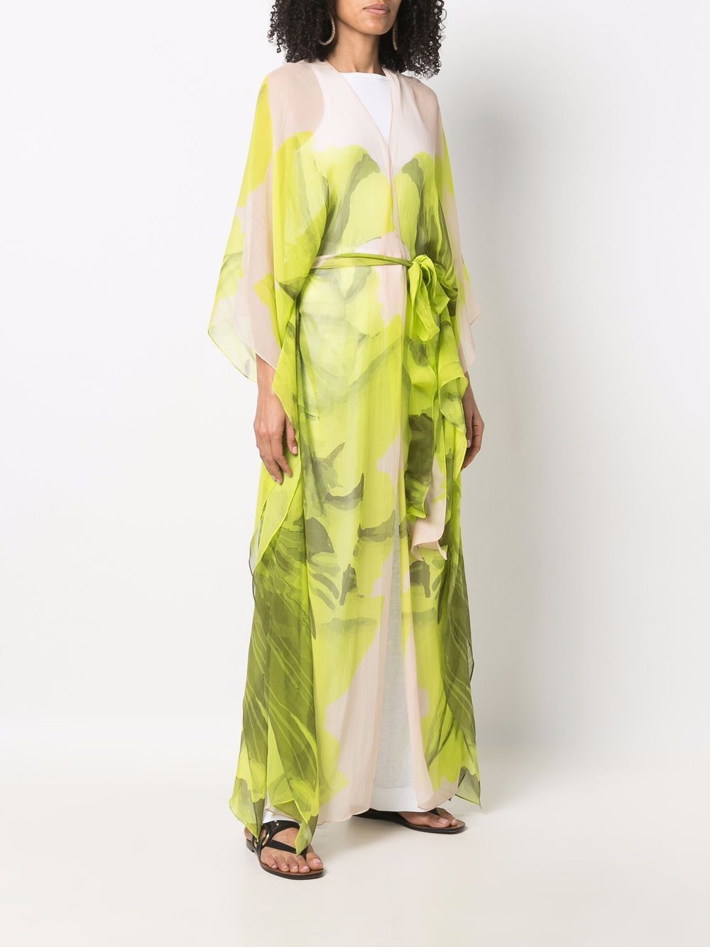 фото Maria lucia hohan tied-waist kaftan