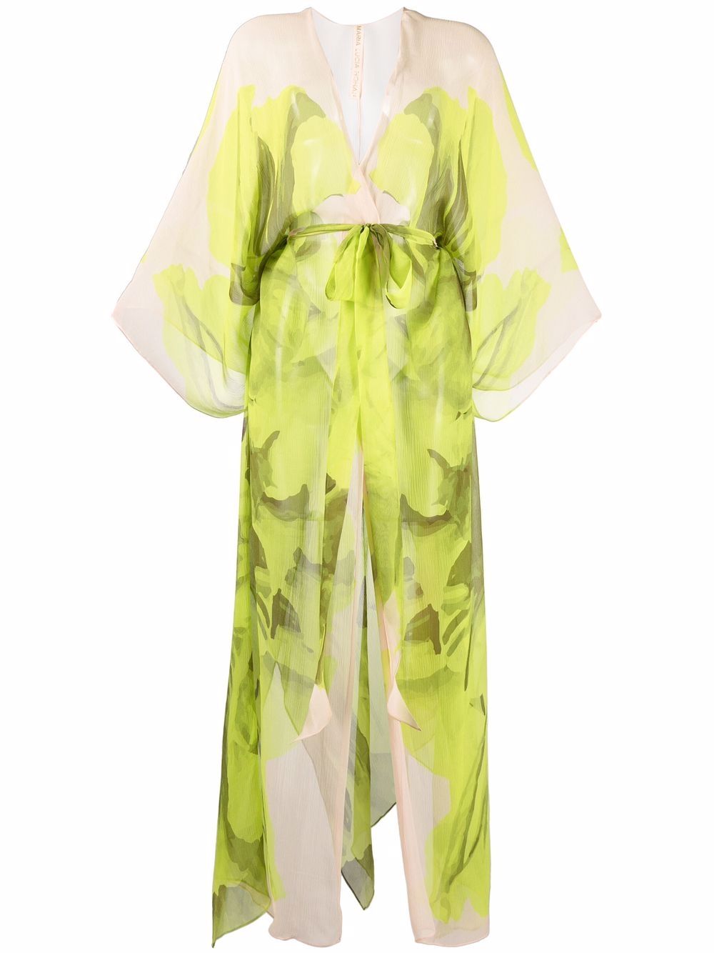 фото Maria lucia hohan tied-waist kaftan