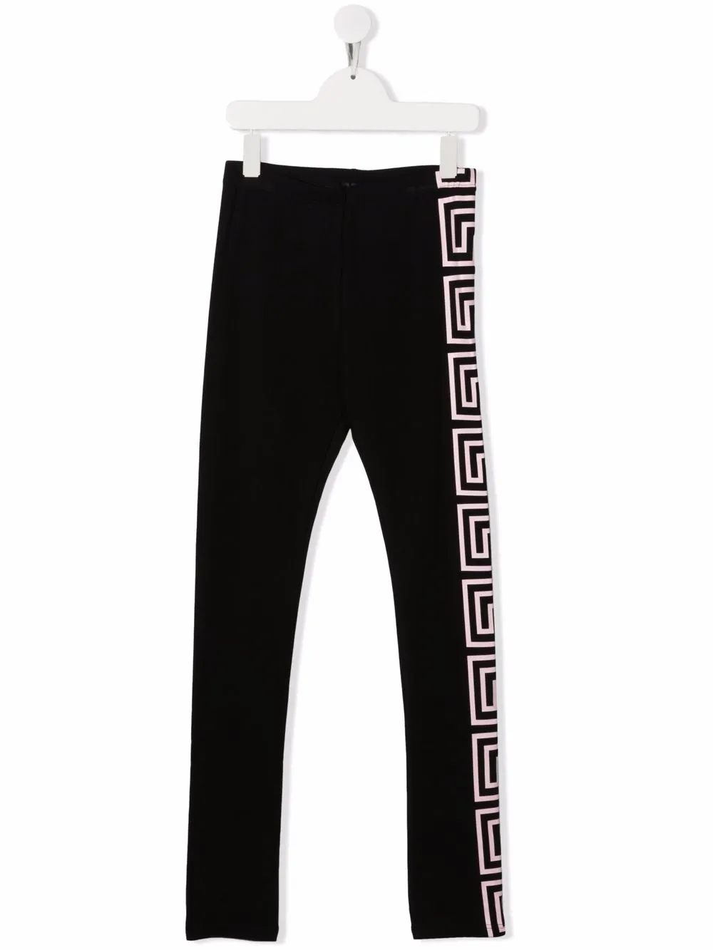 Versace Kids легинсы с принтом Greca