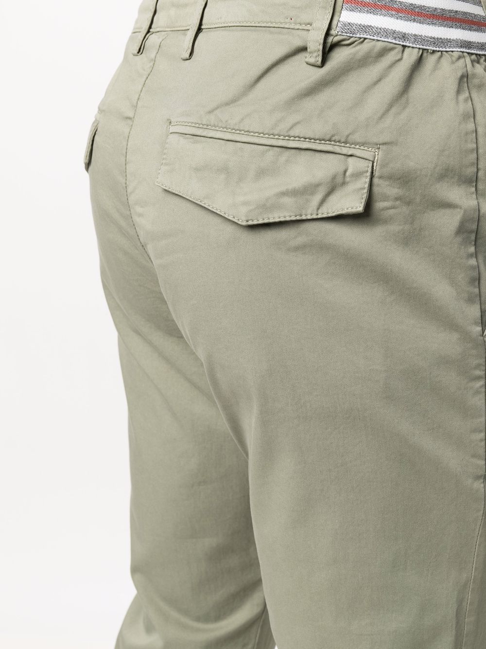 фото Eleventy drawstring slim-fit chinos