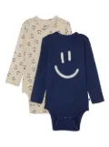 Molo smile-print body (set of 2) - Blue