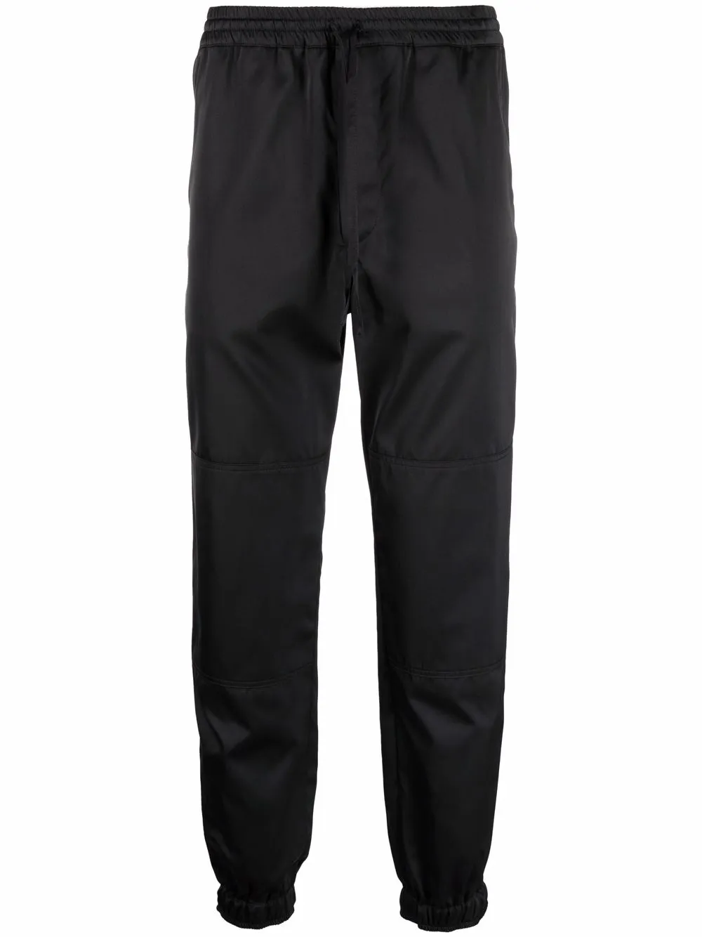 

Alexander McQueen pants con cordones en la pretina - Negro