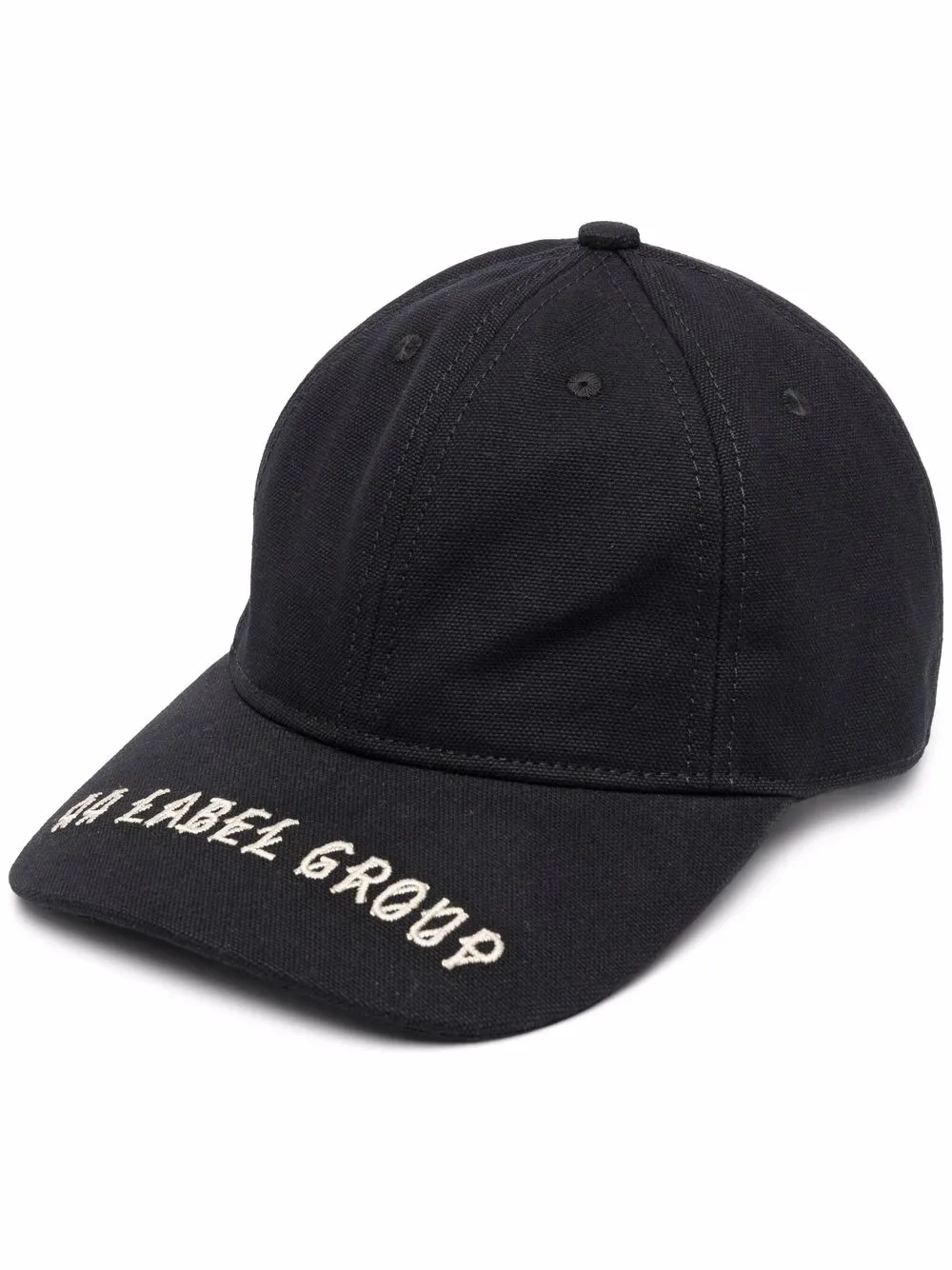 

44 LABEL GROUP gorra con logo bordado - Negro