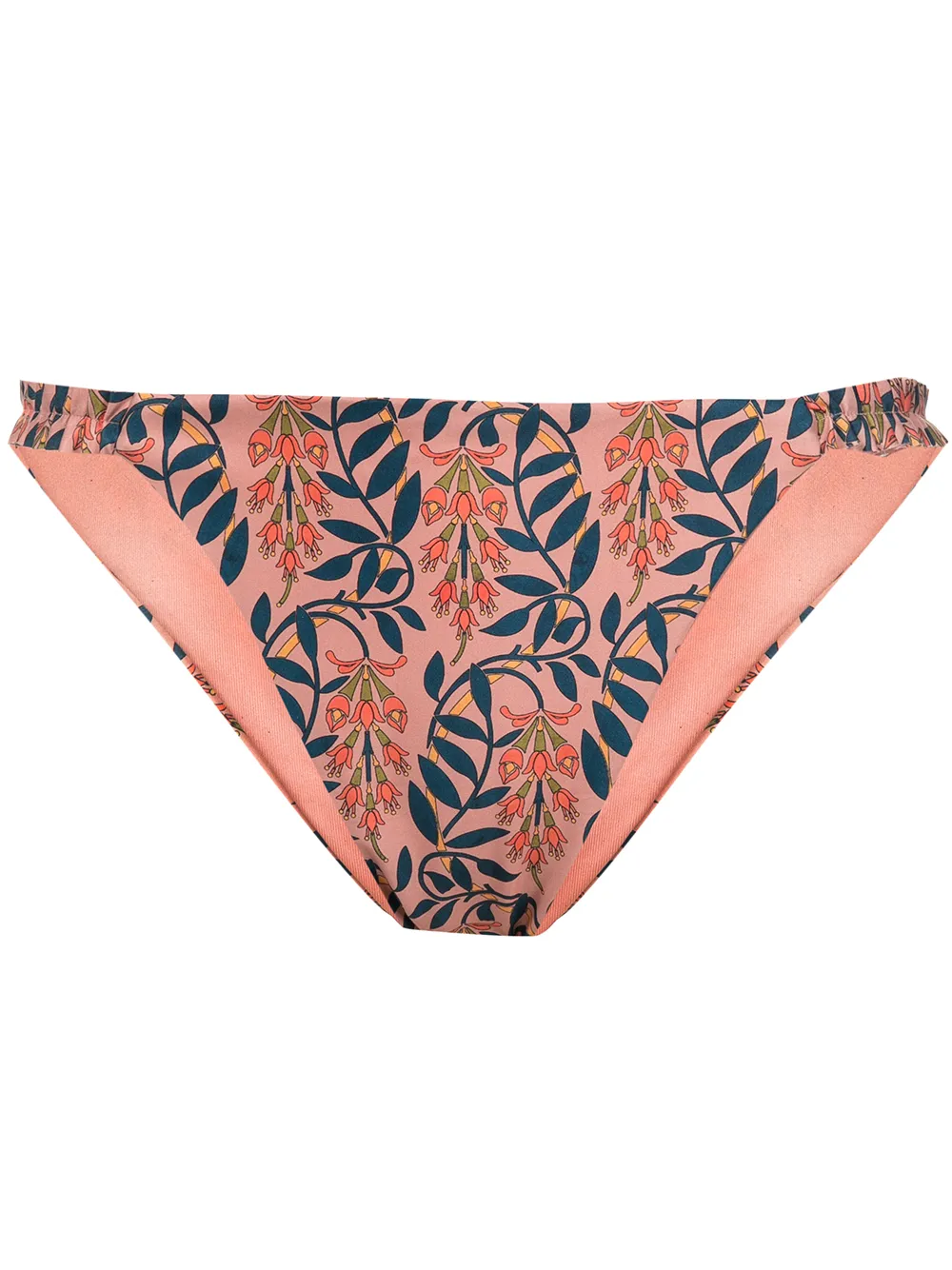 

Agua By Agua Bendita bikini bottom con estampado floral - Rosado