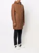 Canali hooded down raincoat