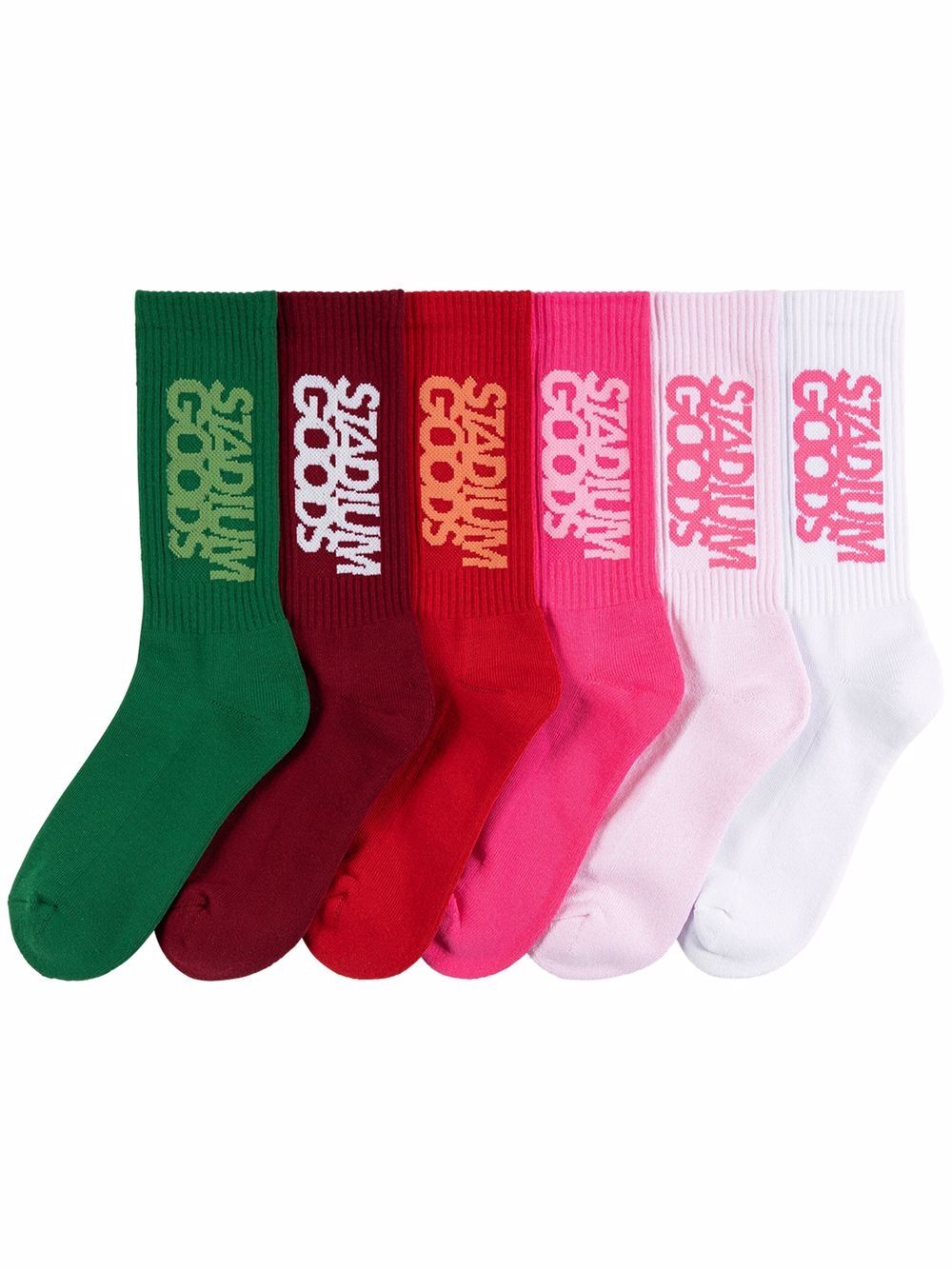 Roses six-pack socks