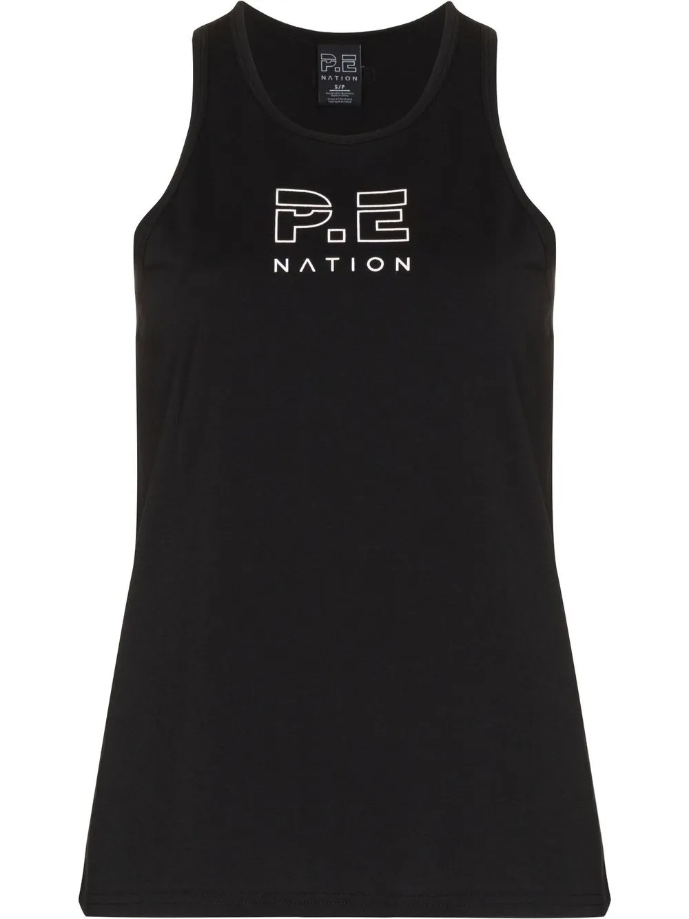 

P.E Nation Endurance organic-cotton tank top - Black