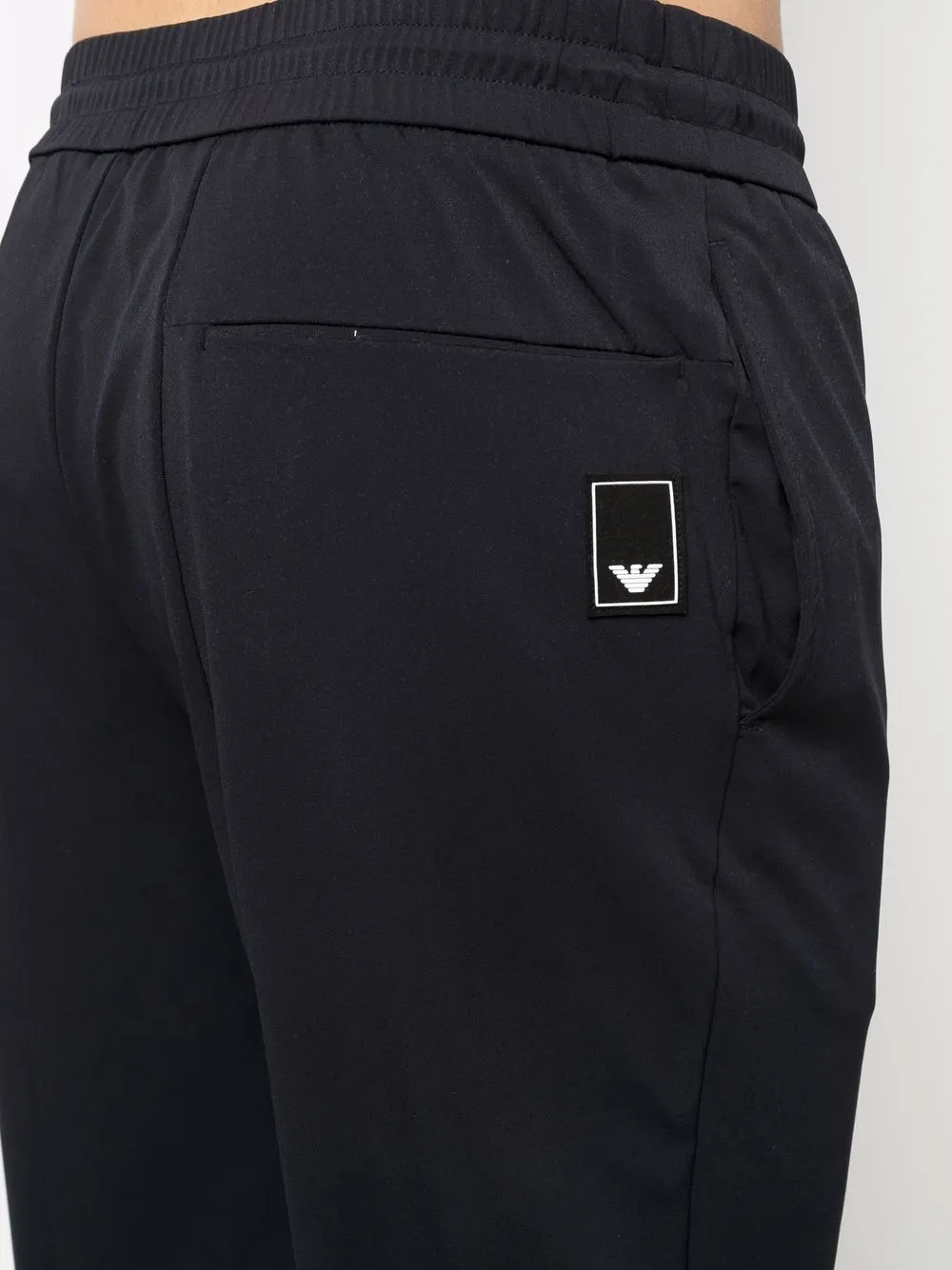 фото Emporio armani pre-owned drawstring track pants