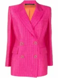 Antonino Valenti fitted double-breasted blazer - Pink